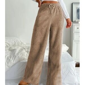 🌼Khaki Brown Wide Leg Pants XL